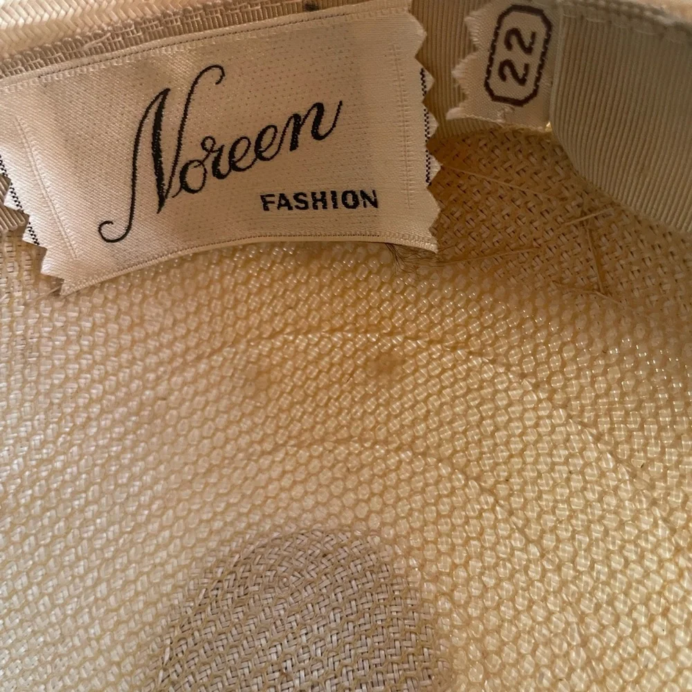 1950s Noreen‎ Fashion Covered w/Netting Bumper Hat - Picture 5 of 5
